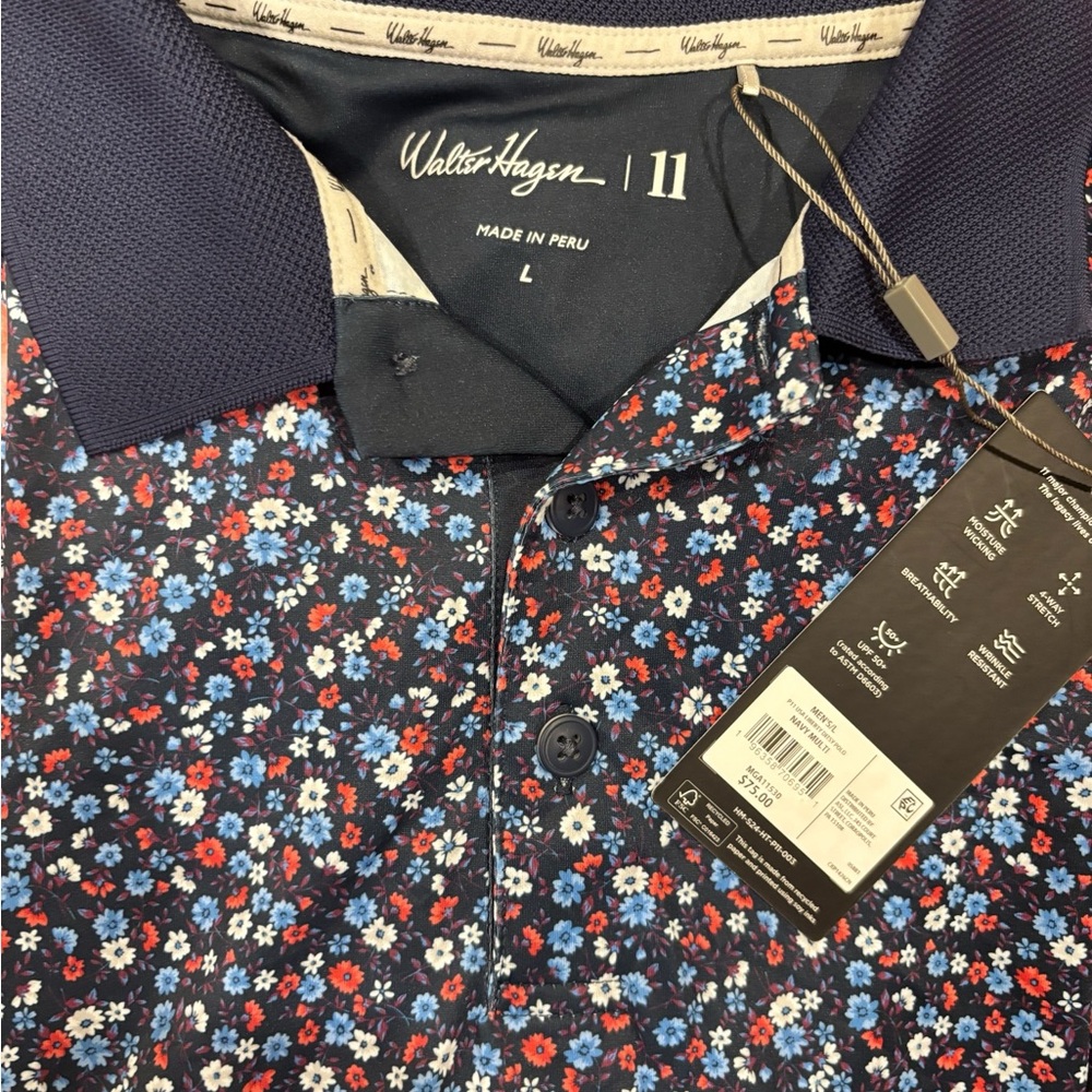 New! Walter Hagen Casual Button Down